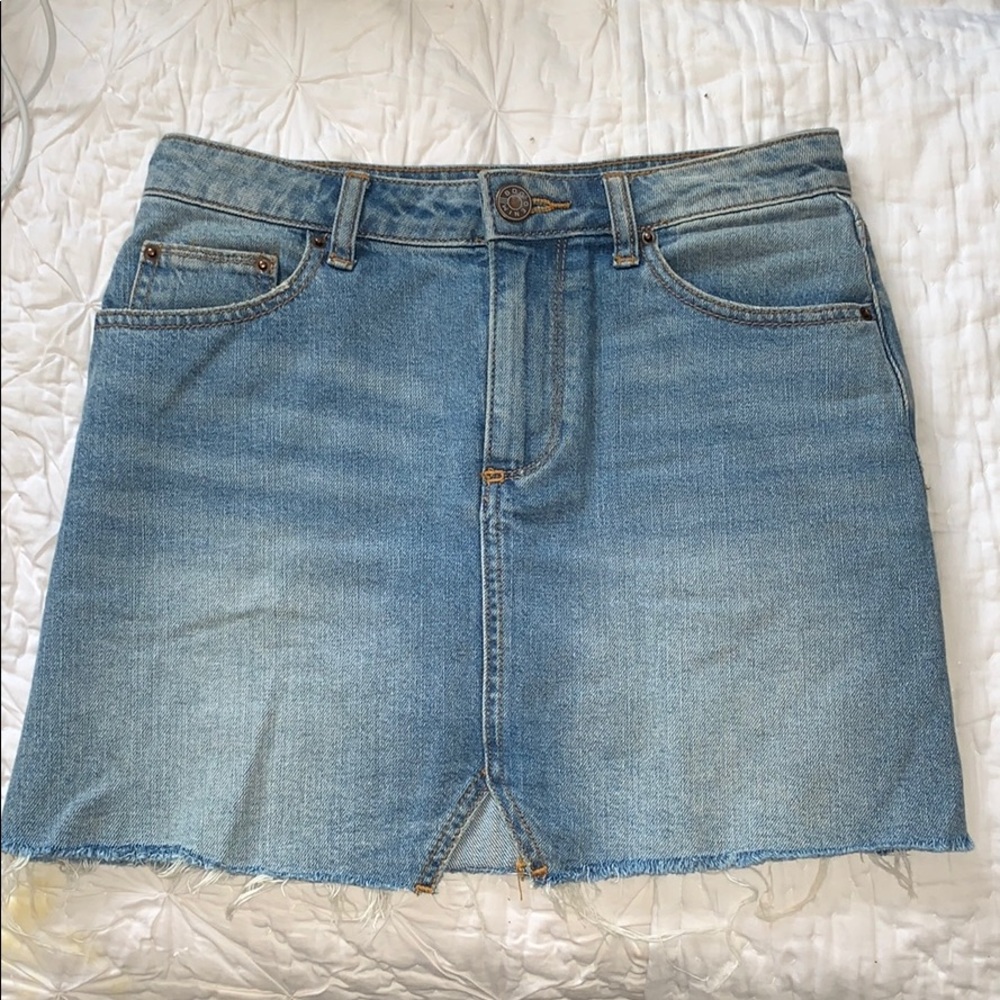urban outfitters jean skirt